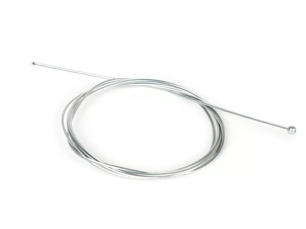 Cable del acelerador completo -RMS- PIAGGIO CIAO PX, SI, Bravo, Superbravo, Grillo, Boss 50cc - L=1300mm bola 3,5mm