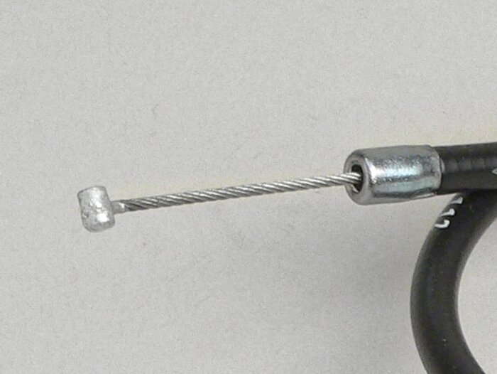 Câble de gaz venant du guidon -QUALITÉ OEM- Yamaha Aerox (YQ50/L, 2 temps) 50, MBK Nitro (YQ50/L, 2 temps) 50 (-08.2011)