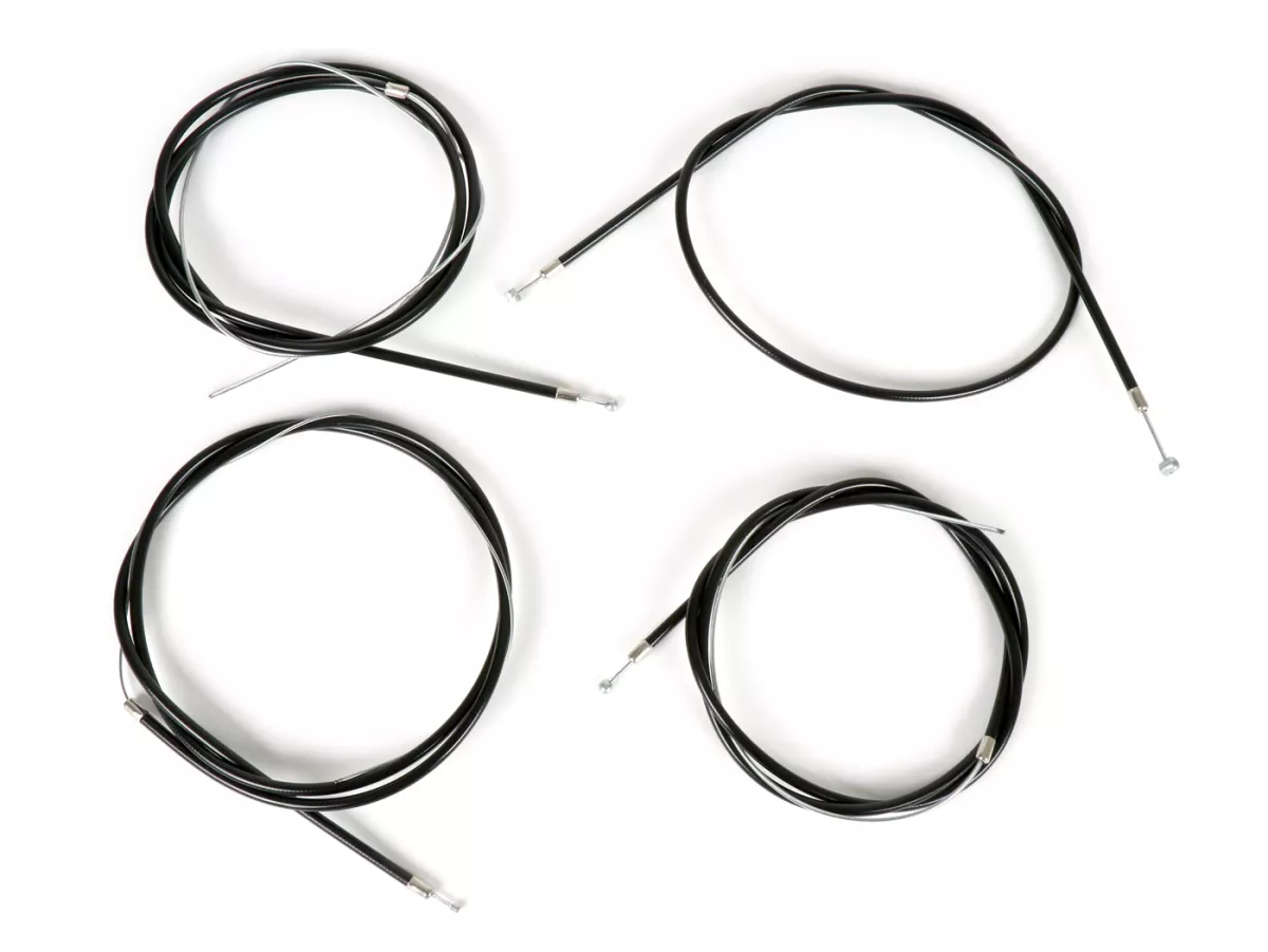 Cable set -RMS- PIAGGIO CIAO PX 50cc - black