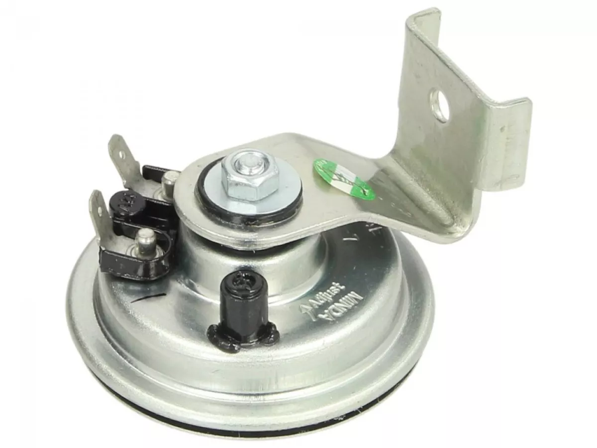 Horn -PIAGGIO 12V DC- Vespa GT 250 (ZAPM45102), Vespa GTS 125 (ZAPMA3100, ZAPMA3200), Vespa GTS 150 (ZAPMA3200, ZAPMA3100), Vespa GTS 250 (ZAPM45100), Vespa GTS 300 (ZAPM45200, ZAPM45202), Vespa GTS Super 125 (ZAPM45300, ZAPMA3100, ZAPMA3200, ZAPMA3700, Z