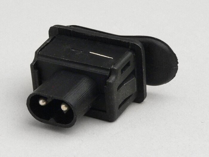 Horn switch -PIAGGIO- Piaggio Free, Hexagon (EXS + EXV), NRG, NRG MC2, NTT, Storm, Quartz, Sfera, SKR, Typhoon (-2005), Zip (-2000), Zip FR, Zip SP (-2000) - black