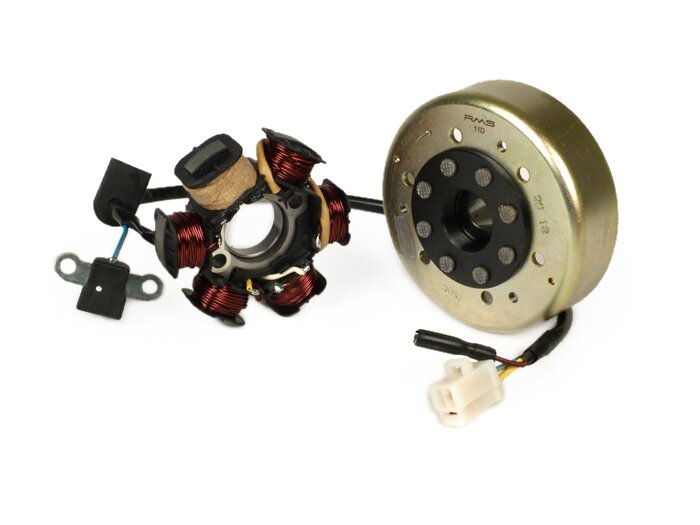 Encendido -RMS- Peugeot 50 cc (horizontal, vehículos sin inmovilizador) - AW=23mm - JETFORCE50 C-TECH, SPEEDFIGHT3 50 LC, LUDIX 50 LC BLASTER, SPEEDFIGHT3 50 cc AC (2 tiempos), LUDIX AC, VIVACITY 50 NEW (2 tiempos)
