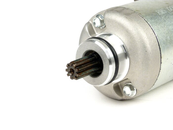 Starter engine -PIAGGIO- Piaggio 125-200 cc Leader - Vespa ET4 (ZAPM19), GT125 (ZAPM31), GTS 125 (ZAPM313), GTL125 (ZAPM311, ZAPM312), LX125/150 (ZAPM442, ZAPM443), LX125/150 (ZAPM44), LX125/150 i.e.(ZAPM68), S125/150 (ZAPM44), S125i.e.(ZAPM681), Gilera R