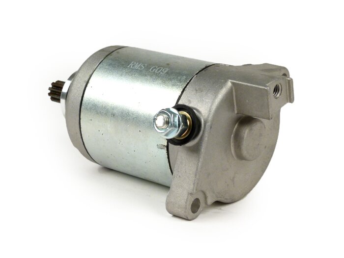 Starter engine -PIAGGIO- Piaggio 125-200 cc Leader - Vespa ET4 (ZAPM19), GT125 (ZAPM31), GTS 125 (ZAPM313), GTL125 (ZAPM311, ZAPM312), LX125/150 (ZAPM442, ZAPM443), LX125/150 (ZAPM44), LX125/150 i.e.(ZAPM68), S125/150 (ZAPM44), S125i.e.(ZAPM681), Gilera R