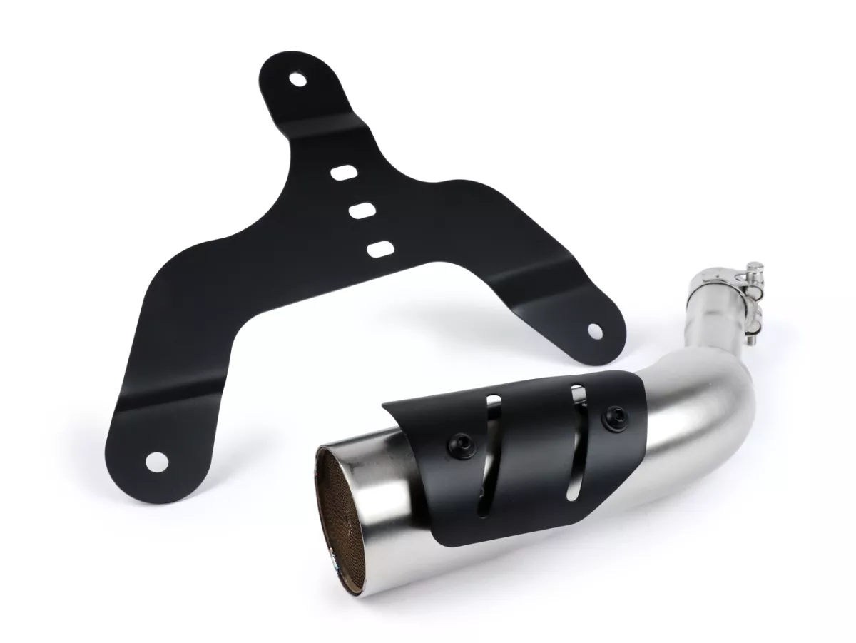Manifold knalpot -REMUS Sport termasuk konverter katalitik Euro 4 (MA3C) - Vespa GTS 300 yaitu Super (2017-), GTV300ie SeiGiorni (2017-)