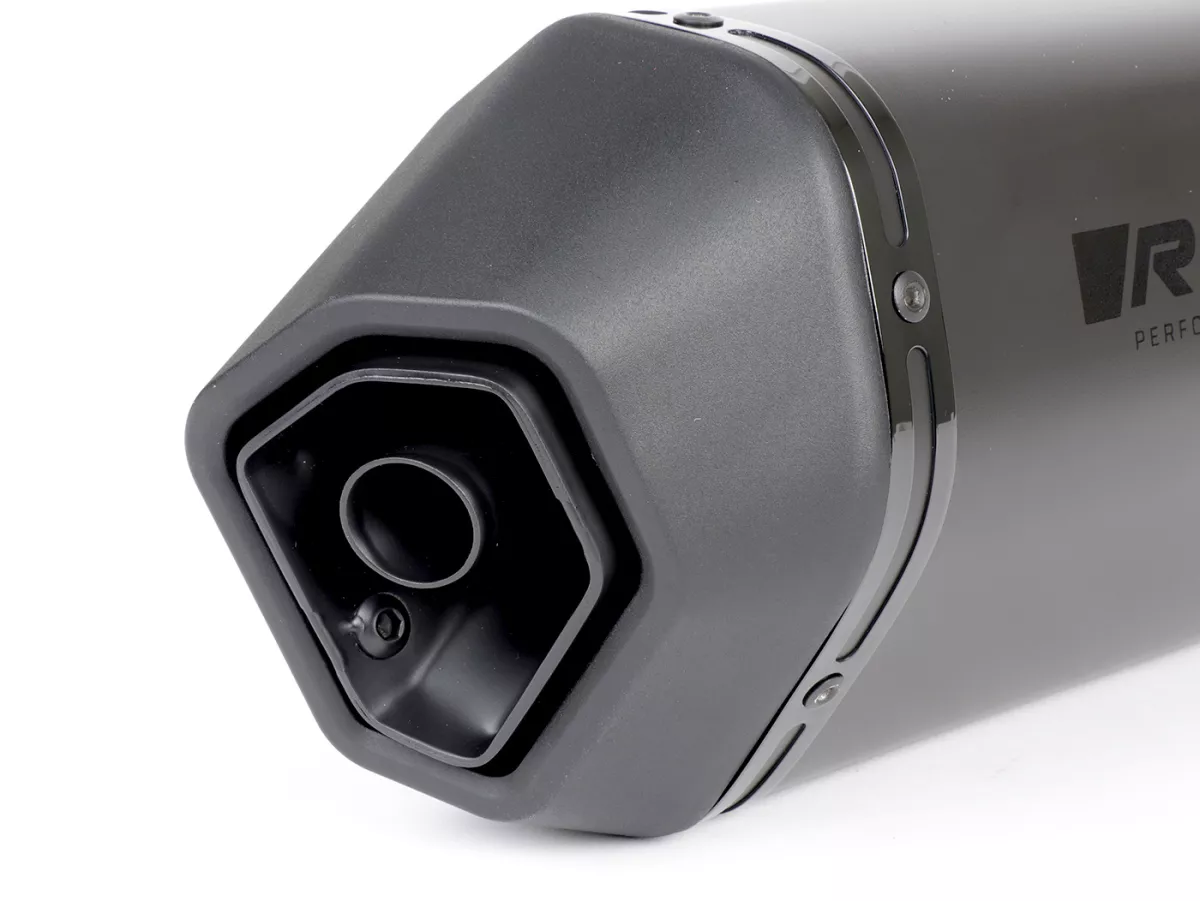 Silencer -REMUS Sport - Vespa GTS Super HPE 300 (Euro 5, ZAPMD3100, ZAPMD3101, ZAPMD3101) - black stainless steel