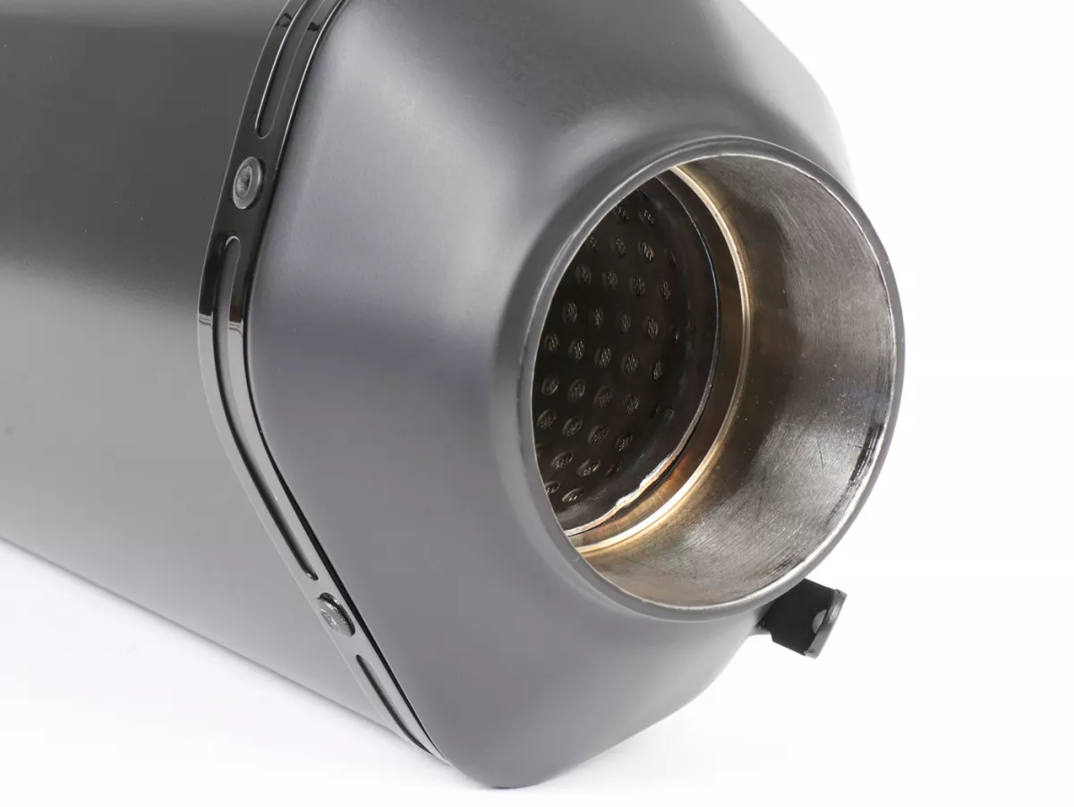 Silencer -REMUS Sport - Vespa GTS Super HPE 300 (Euro 5, ZAPMD3100, ZAPMD3101, ZAPMD3101) - black stainless steel