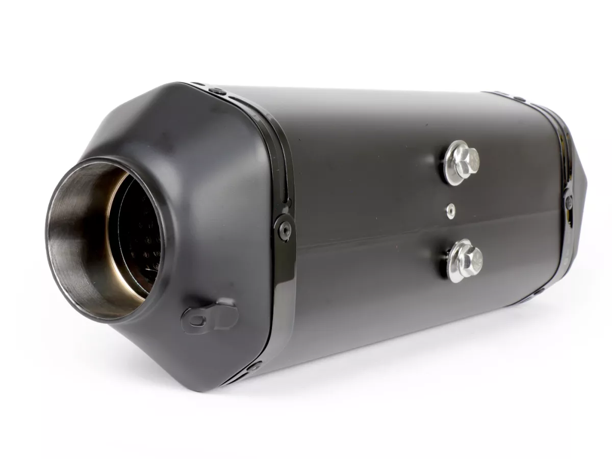 Silencer -REMUS Sport - Vespa GTS Super HPE 300 (Euro 5, ZAPMD3100, ZAPMD3101, ZAPMD3101) - black stainless steel