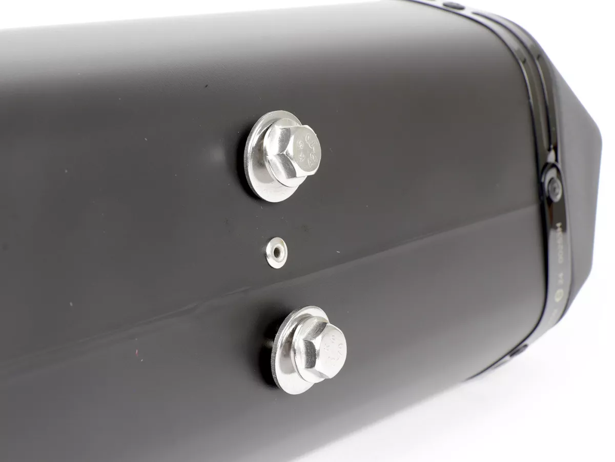 Silencer -REMUS Sport - Vespa GTS Super HPE 300 (Euro 5, ZAPMD3100, ZAPMD3101, ZAPMD3101) - black stainless steel