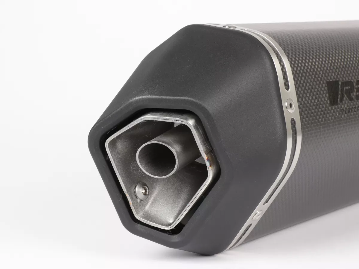 Silencer -REMUS Sport - Vespa GTS Super HPE 300 (Euro 5, ZAPMD3100, ZAPMD3101, ZAPMD3101) - carbon silver