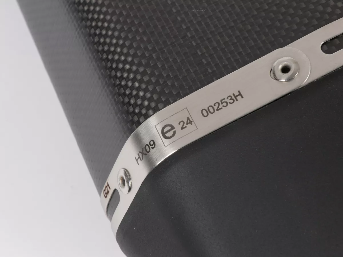 Silencer -REMUS Sport - Vespa GTS Super HPE 300 (Euro 5, ZAPMD3100, ZAPMD3101, ZAPMD3101) - carbon silver