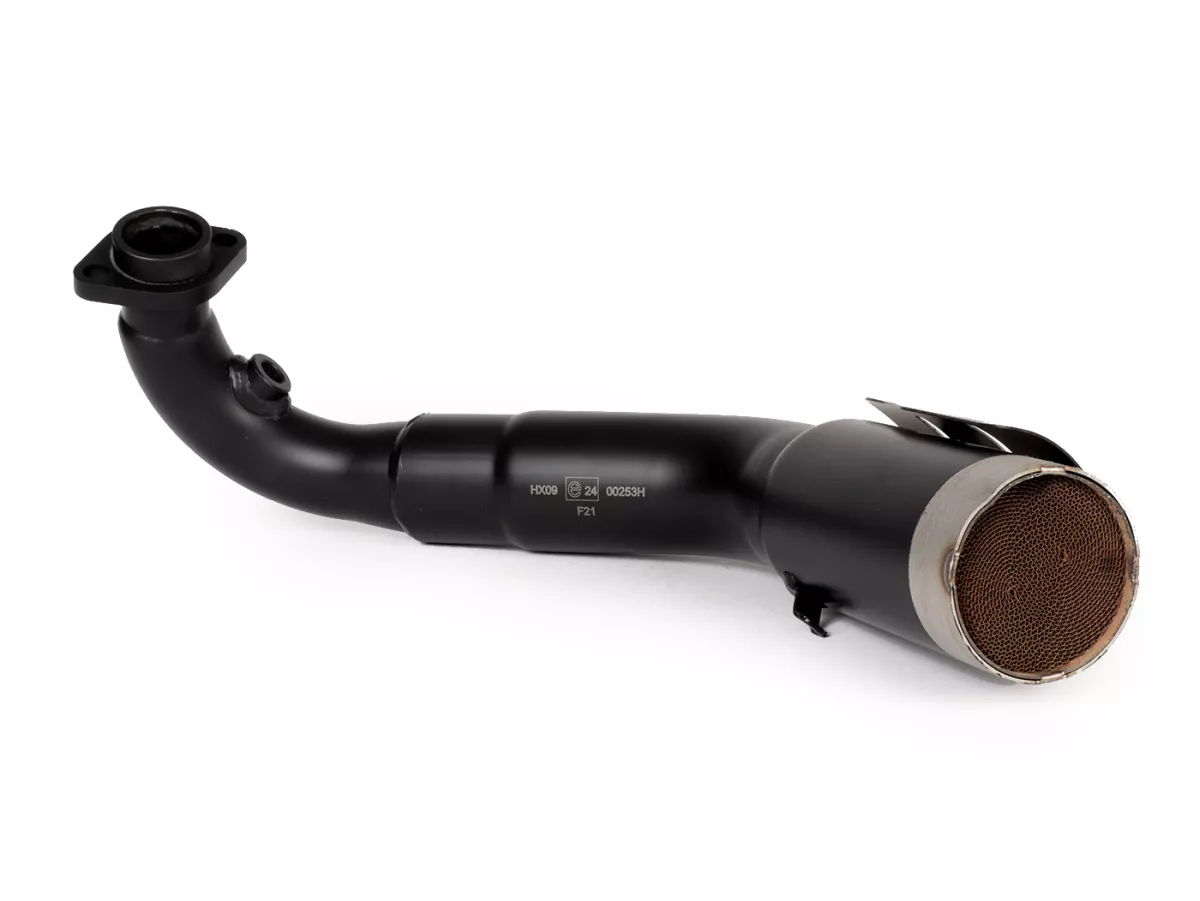 Exhaust manifold and bracket -REMUS Sport - Vespa GTS Super HPE 300 (Euro 5, ZAPMD3100, ZAPMD3101, ZAPMD3101)