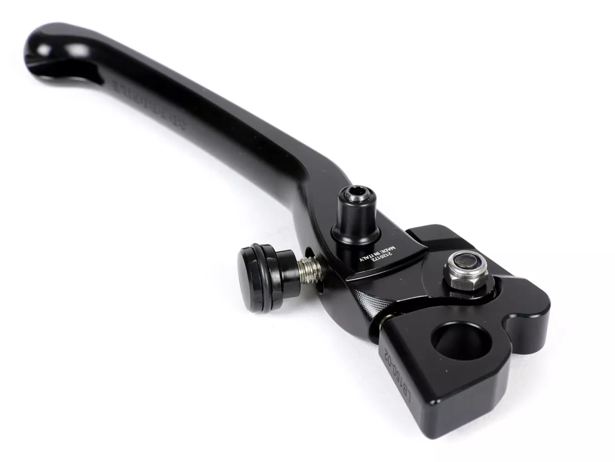 Brake lever lhs, rear, black -RIZOMA, 3D- Vespa GT, GT L, GTS 125-300, GTV, GTS 125-300 Super