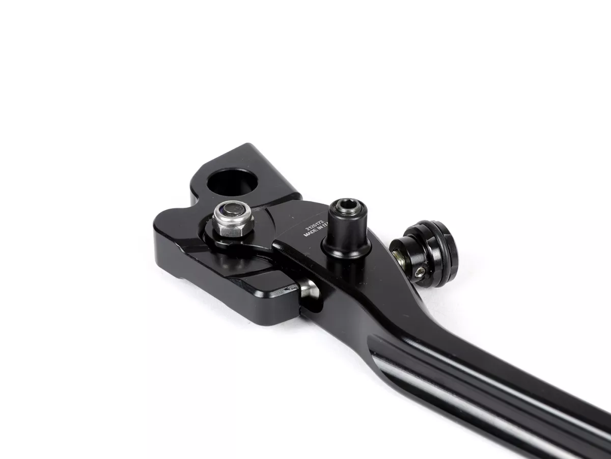 Brake lever lhs, rear, black -RIZOMA, 3D- Vespa GT, GT L, GTS 125-300, GTV, GTS 125-300 Super