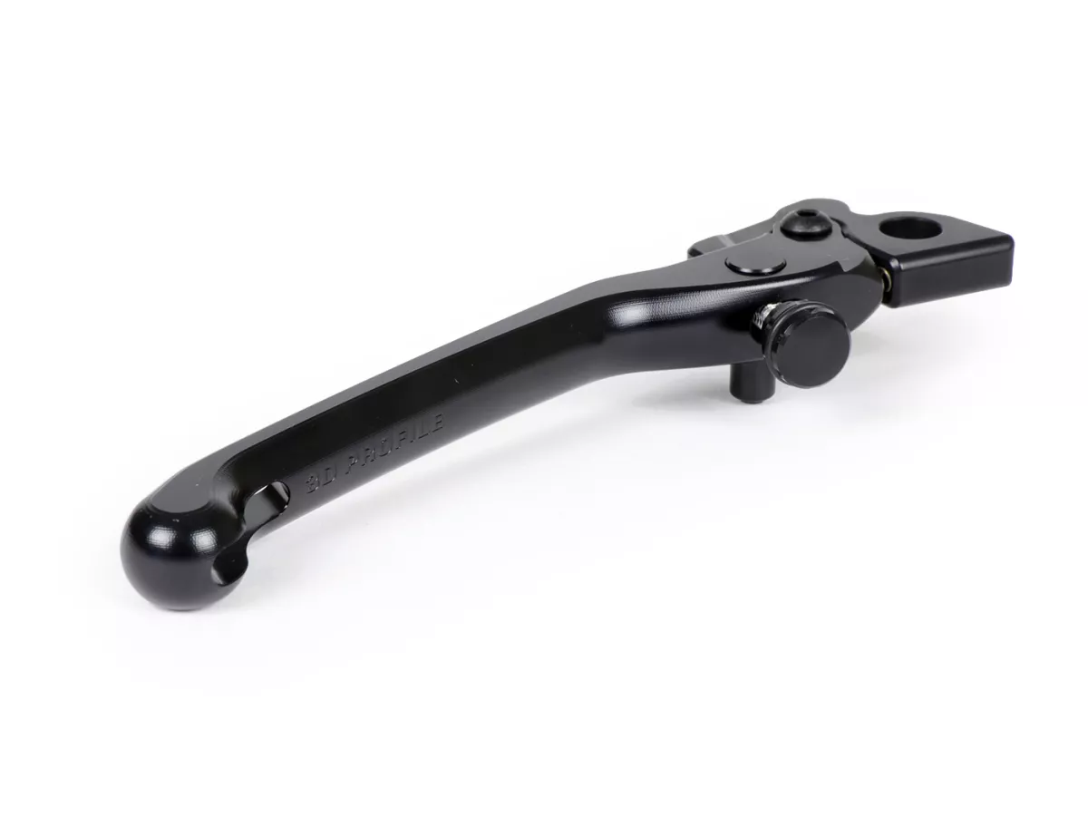 Palanca de freno derecha, delantera, negra -RIZOMA, 3D- Vespa GT, GT L, GTS 125-300, GTV, GTS 125-300 Super