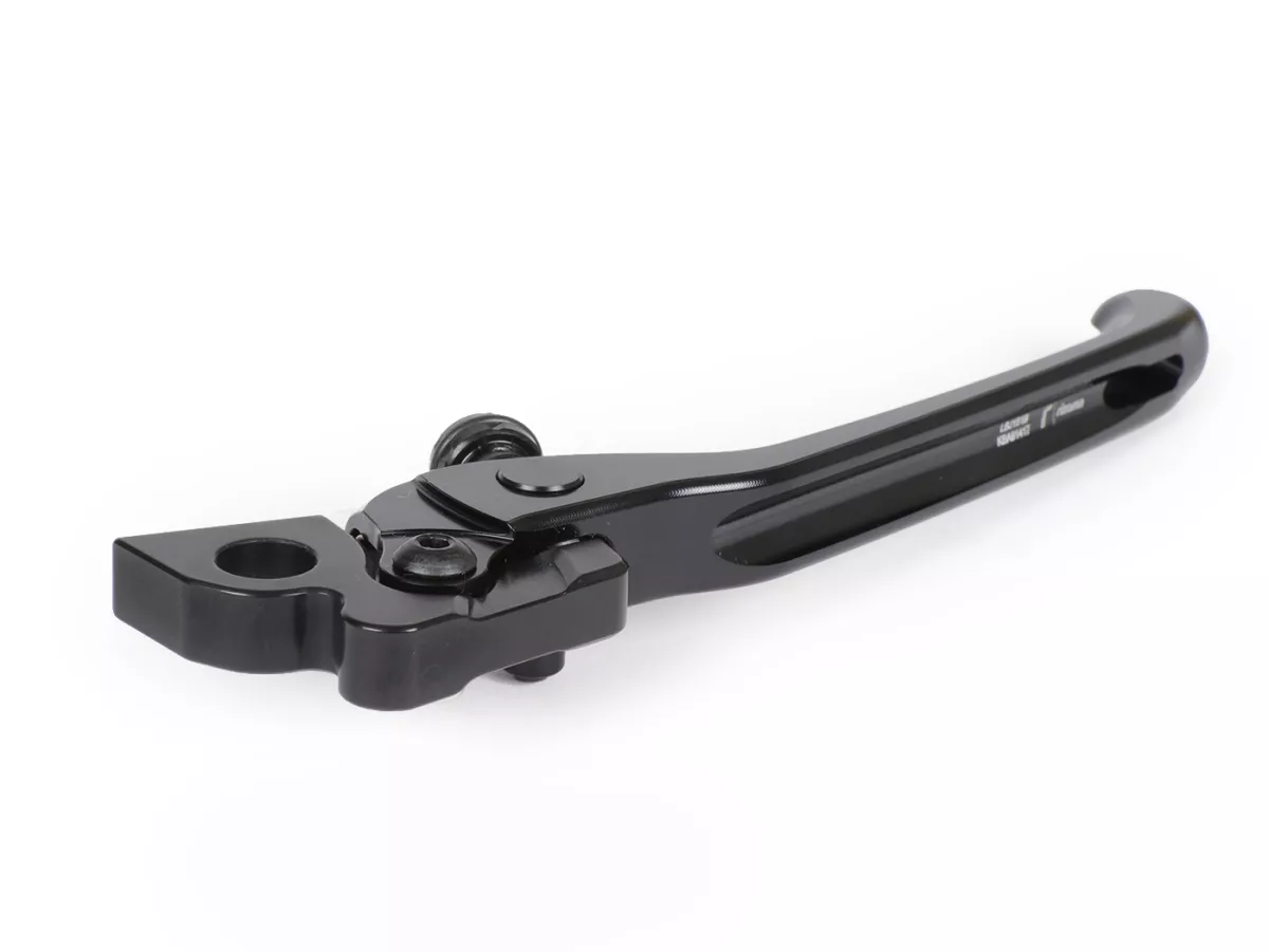 Palanca de freno derecha, delantera, negra -RIZOMA, 3D- Vespa GT, GT L, GTS 125-300, GTV, GTS 125-300 Super