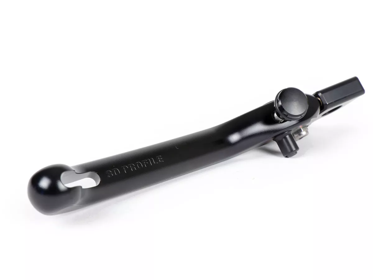 Palanca de freno derecha, delantera, negra -RIZOMA, 3D- Vespa GT, GT L, GTS 125-300, GTV, GTS 125-300 Super