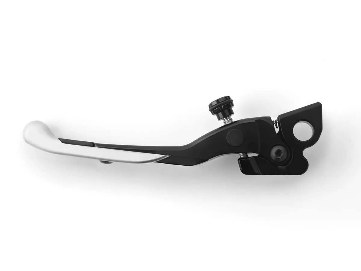 Bromshandtag vänster, bak, silver -RIZOMA, Adjustable Plus- Vespa GT, GT L, GTS 125-300, GTV, GTS 125-300 Super
