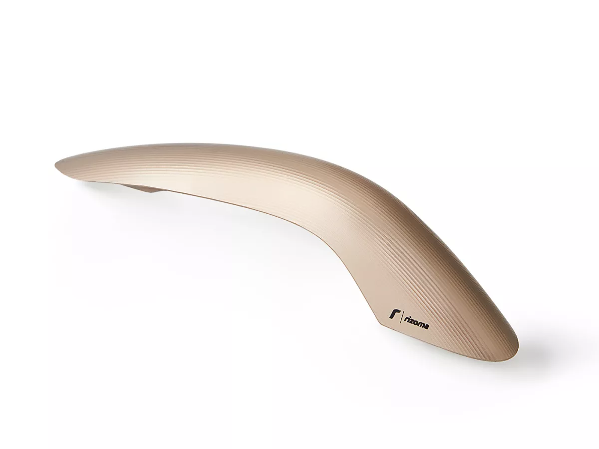 Mudguard crest, bronze -RIZOMA- Vespa GTS 125 (ZAPMA3700), Vespa GTS HPE 300 (ZAPMA3600, ZAPMD310), Vespa GTS Super 125 (ZAPMA3700), Vespa GTS Super HPE 300 (ZAPMA360, ZAPMD3100)
