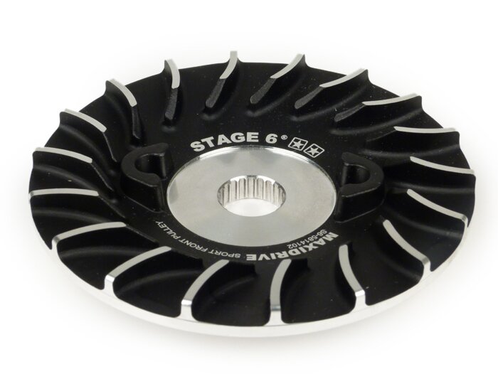 Polea -STAGE6 Maxidrive- Vespa Primavera 150 es decir 3V (M813M), Vespa LX 125 es decir 3V (M687M), Vespa LX 150 es decir 3V (M688M), Vespa S 125 es decir 3V, Vespa 946 125 es decir 3V (M801M), Piaggio New Fly 125 es decir 3V, Liberty 150 es decir 3V (M73