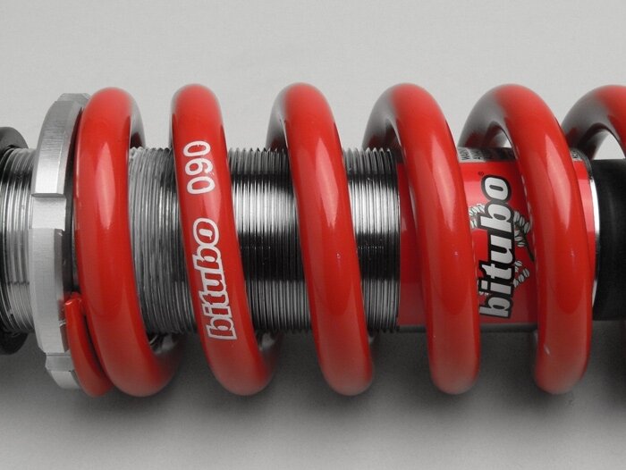 Shock absorber front -BITUBO WAB, 245mm- Italjet Dragster 125-180