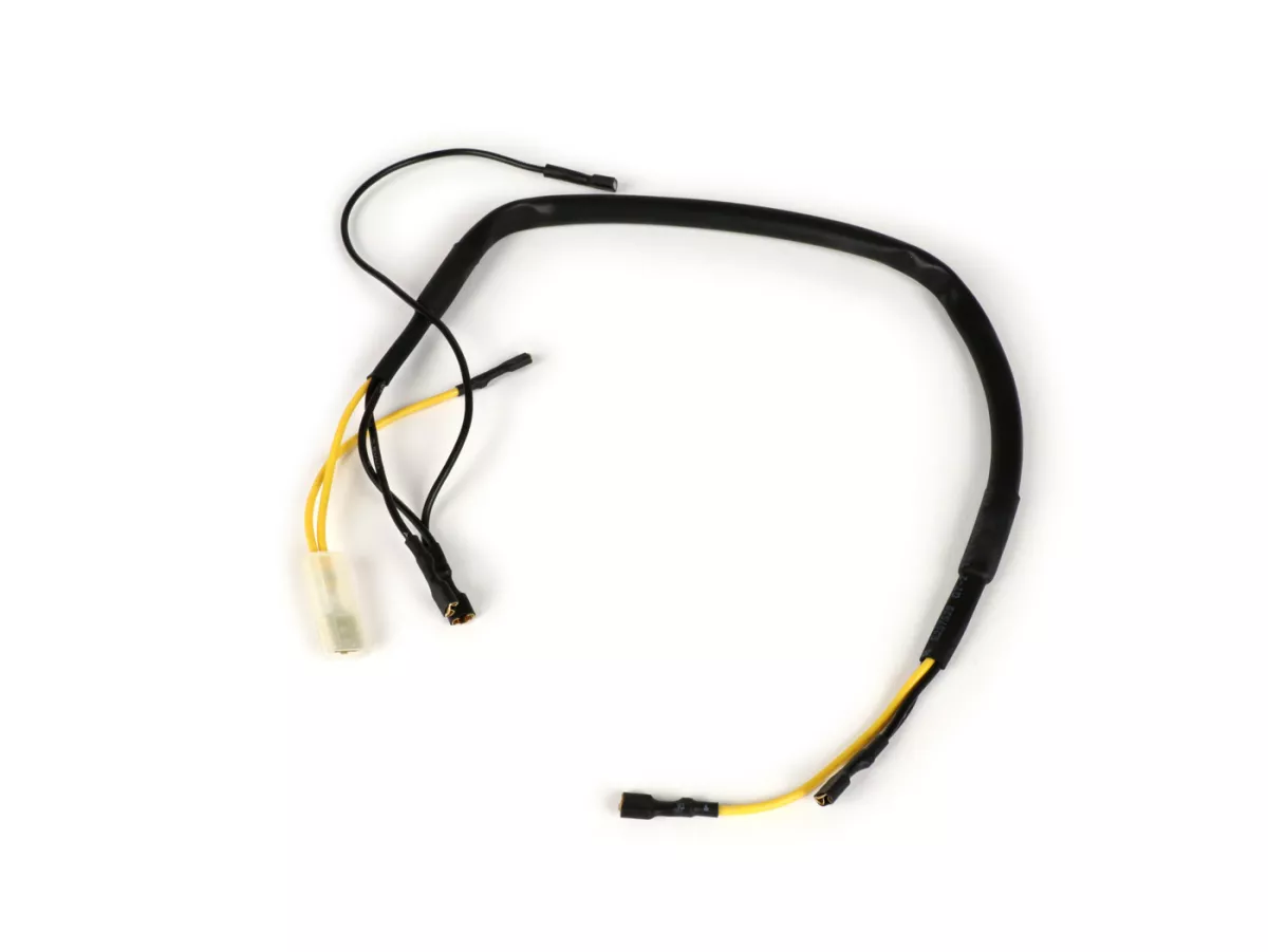 Kabeltak stuur -BGM ORIGINELE- Vespa PX (-1984, AC, Italiaans) - zonder batterij, wit contactslot lichaam met 4 aansluitingen