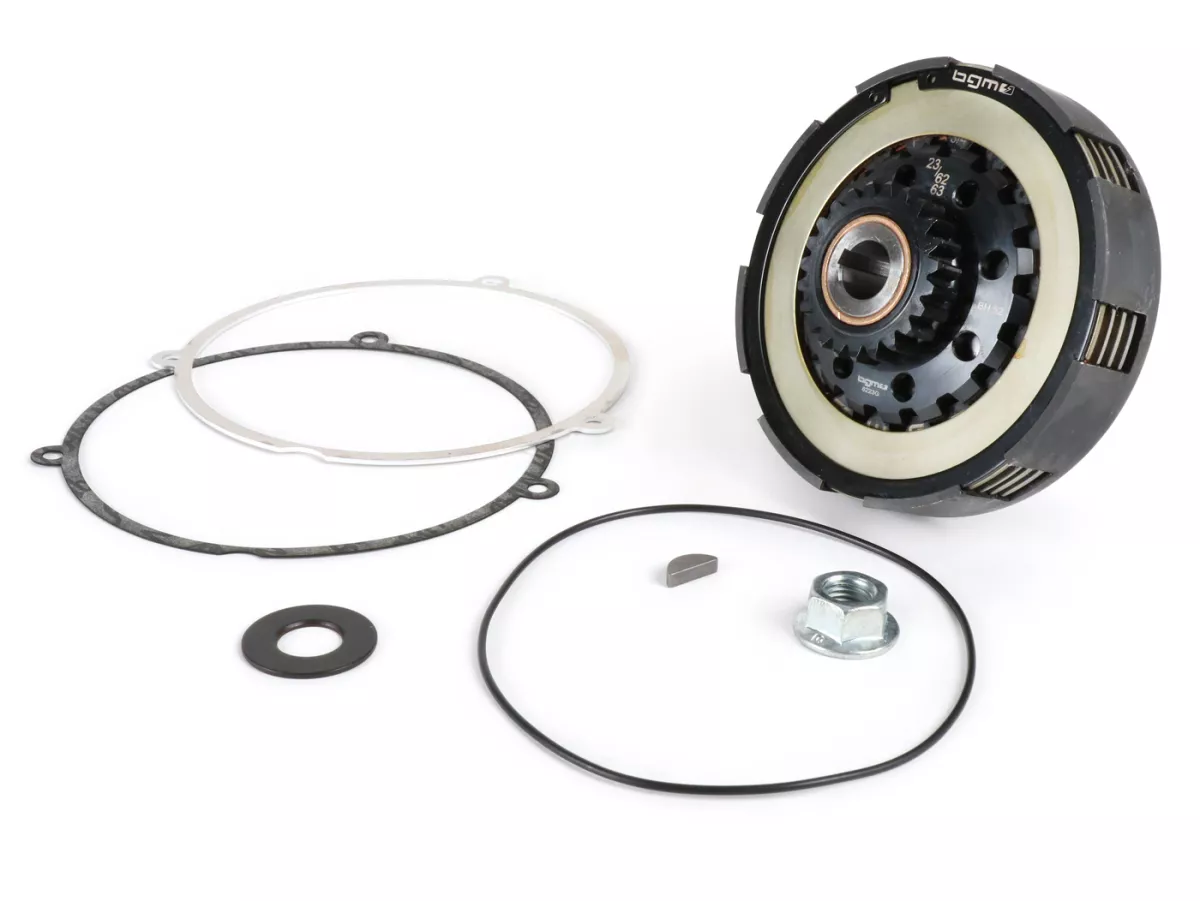 Clutch -SC, Wideframe, type Cosa2/FL- for primary gear BGM Pro 62/63 tooth (straight)- Vespa 125, VN1T (60001-), VN2T, Vespa 150 VL1T, VL2T, VL3T, VB1T, ACMA 150 GL (1956-1958) - 23 tooth