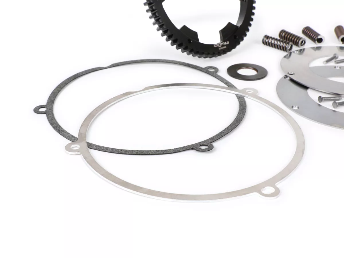 Koppling inkl. primärväxel -SC, Wideframe, typ Cosa2/FL- Primärhjul BGM Pro 62Z (raktandat)- Vespa 125, VN1T (60001-), VN2T, Vespa 150 VL1T, VL2T, VL3T, VB1T, ACMA 150 GL (1956-1958) - Z23/62 (2.69)