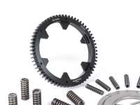 Clutch incl. primary gear -SC, Largeframe, type Cosa2/FL- primary gear BGM Pro 62 tooth (straight)- Vespa PX80-PX200, T5, Cosa, Sprint, Rally, GT125, GTR125, TS125, GL150, Super125 (VNC1, 11001-), Super150  - 24/62 tooth (2.58)