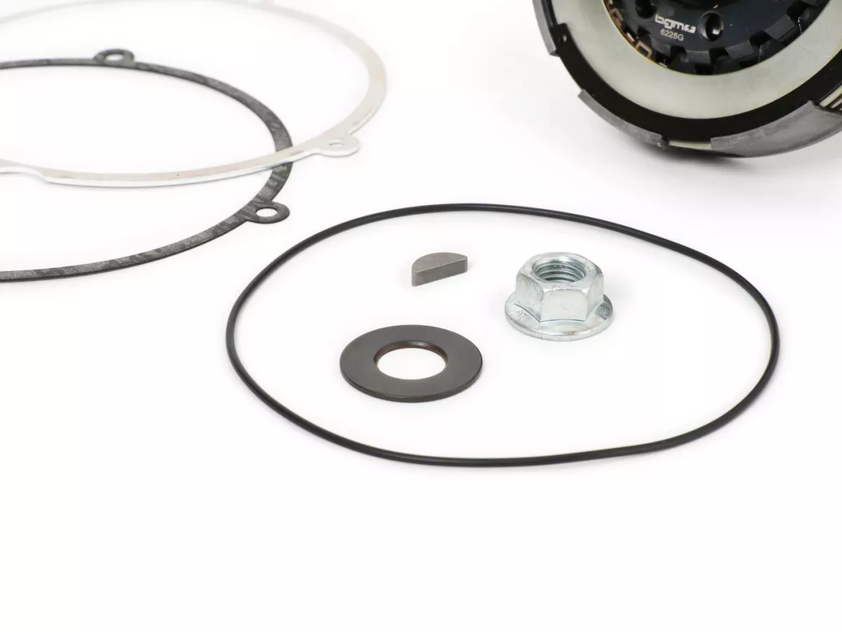 Embrayage -SC, Wideframe, type Cosa2/FL- pour pignon élastique BGM PRO de 62/63 dents (droites)- Vespa 125, VN1T (60001-), VN2T, Vespa 150 VL1T, VL2T, VL3T, VB1T, ACMA 150 GL (1956-1958) - 25 dents