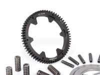 Clutch incl. primary gear -SC, Largeframe, type Cosa2/FL- primary gear BGM Pro 63 tooth (straight)- Vespa PX80-PX200, T5, Cosa, Sprint, Rally, GT125, GTR125, TS125, GL150, Super125 (VNC1, 11001-), Super150  - 23/63 tooth (2.74)