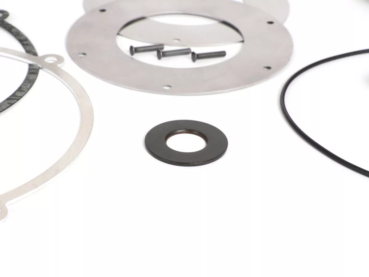 Frizione incl. trasmissione primaria -SC, Wideframe, tipo Cosa2/FL- Ingranaggio primario Bollag Motos 64Z (elicoidale) - Vespa 125, VN1T (60001-), VN2T, Vespa 150 VL1T, VL2T, VL3T, VB1T, ACMA 150 GL (1956-1958) - Z22/64 (2.90)