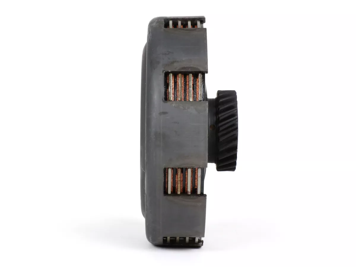 Frizione -SC, Wideframe, tipo Cosa2/FL- per ruota primaria Bollag Motos/Stoffi's 64/65Z (denti elicoidali) - Vespa 125, VN1T (60001-), VN2T, Vespa 150 VL1T, VL2T, VL3T, VB1T, ACMA 150 GL (1956-1958) - 23 denti