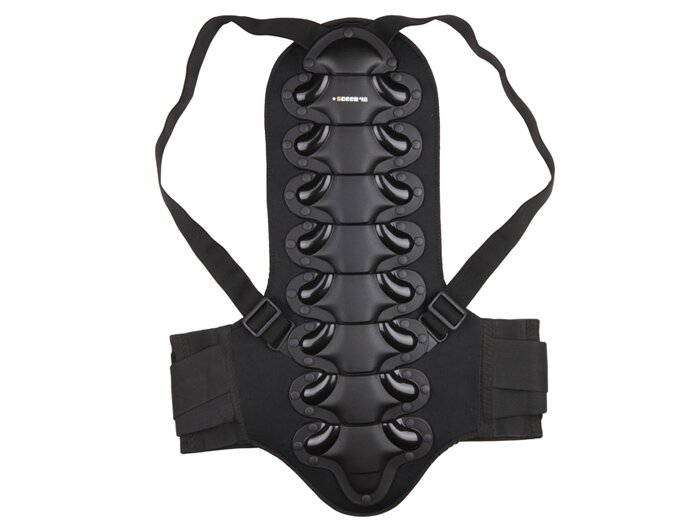 Protector dorsal -SCEED 42- plástico, negro - L