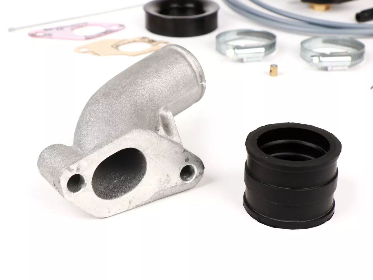 Kit de carburador -YSN PHBH 30 BS, corredera giratoria - Vespa PX (-1984), Rally180 (VSD1T), Rally200 (VSE1T), Sprint150 (VLB1T), TS125 (VNL3T), GT125 (VNL2T), GTR125 (VNL2T), Super (VNC/VBC), VNA, VNB, VBA, VBB