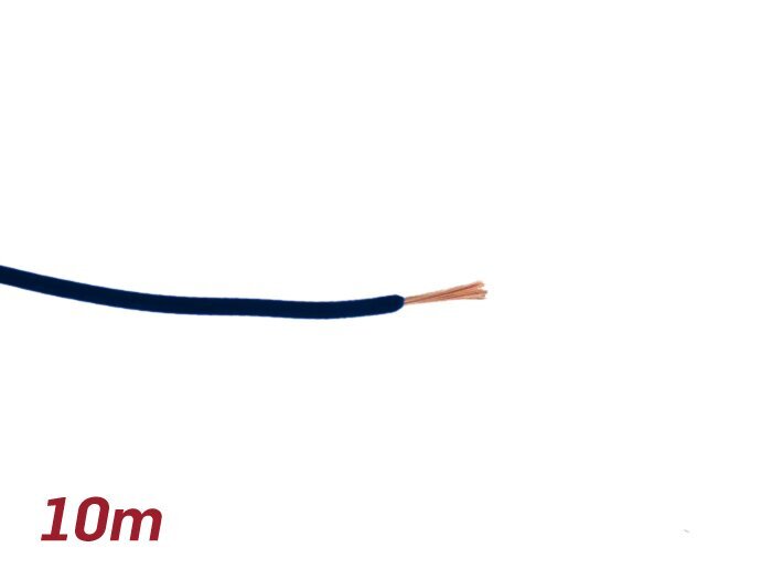 Electric wire -UNIVERSAL 0.85mm²- 10m - black