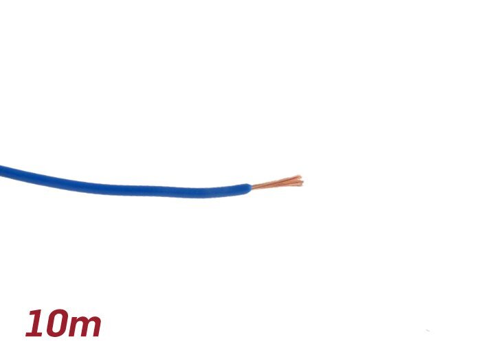 Electric wire -UNIVERSAL 0.85mm²- 10m - blue