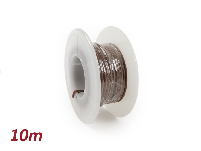 Cable eléctrico -UNIVERSAL 0,85mm²- 10m - Marrón
