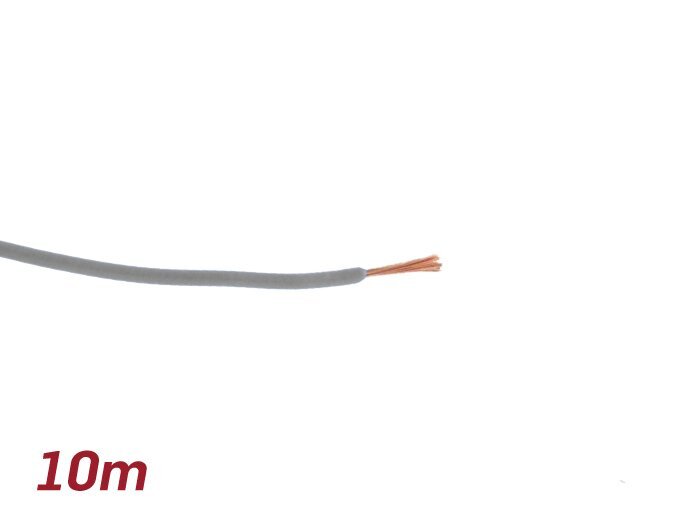 Câble électrique -UNIVERSEL 0,85mm²- 10m - gris