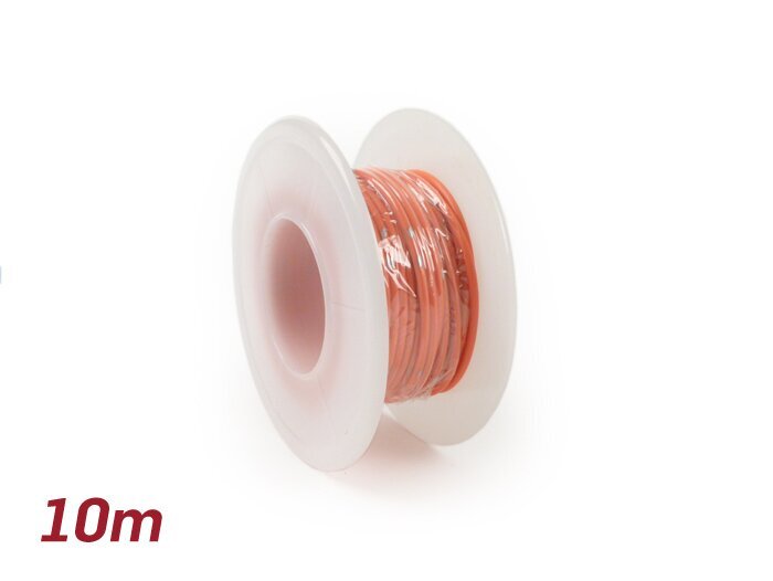 Câble électrique -UNIVERSEL 0,85mm²- 10m - orange
