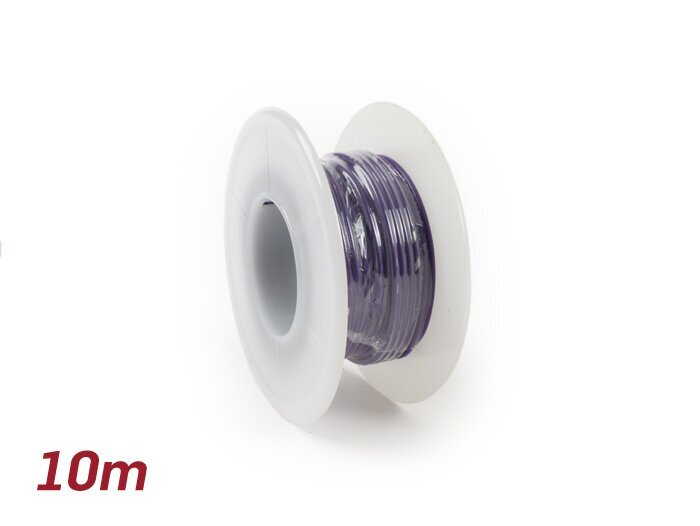 Cable eléctrico -UNIVERSAL 0,85mm²- 10m - Violeta