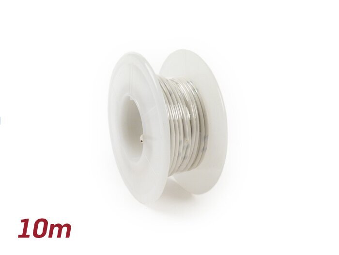 Elektrische kabel -UNIVERSAL 0,85mm²- 10m - Wit