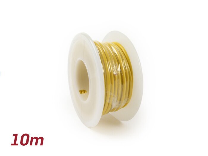 Cavo elettrico -UNIVERSALE 2,0 mm²- 10 m - Giallo