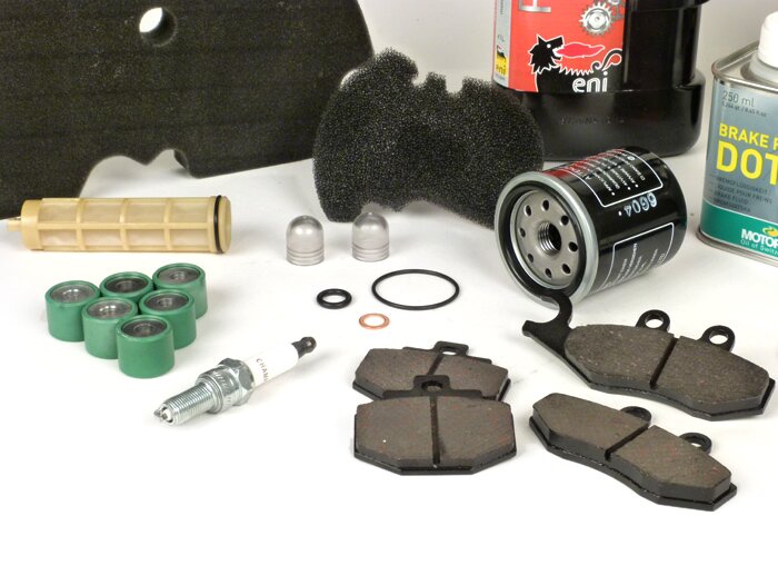 Service kit -SCOOTER CENTER, 20.000km- Vespa GT i.e. 60 250 (ZAPM45102), Vespa GTS 250 (ZAPM45100, ZAPM45101), Vespa GTV 250 (ZAPM45102)