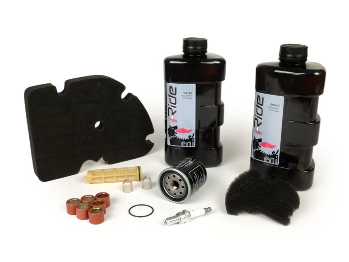 Kit de inspección -SCOOTER CENTER, 10.000km- Vespa GTS es decir Super 300 (ZAPM45200, ZAPM45202), Vespa GTS 300 (ZAPM45200, ZAPM45202), Vespa GTV 300 (ZAPM45201)