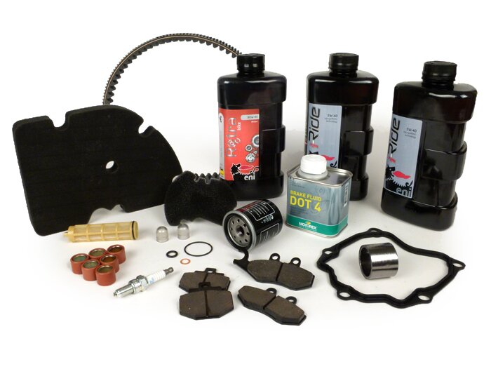 Kit de inspección -SCOOTER CENTER, 20.000km- Vespa GTS es decir Super 300 (ZAPM45200, ZAPM45202), Vespa GTS 300 (ZAPM45200, ZAPM45202), Vespa GTV 300 (ZAPM45201)