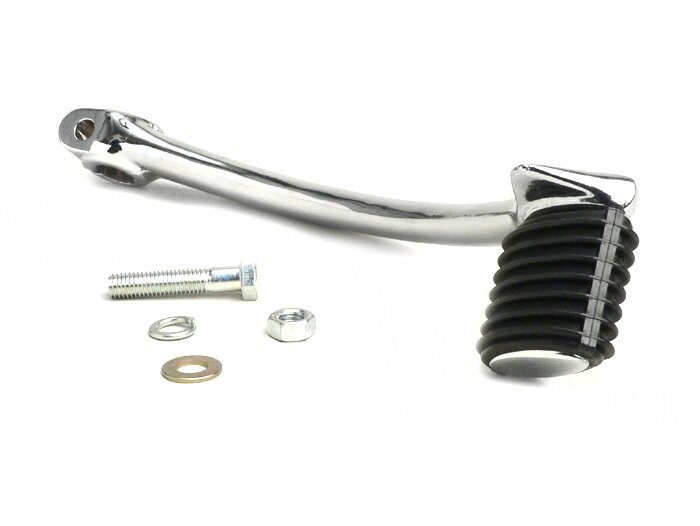 Kickstarter Vespa Sprint150 (VLB1T), Sprint Veloce, GT125 (VNL2T), GTR125 (VNL2T), GL150 (VLA1T), Super, VBB2T, VL1-3T- delvis tandad - krom