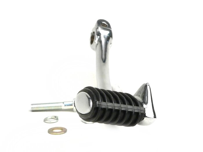 Kickstarter Vespa Sprint150 (VLB1T), Sprint Veloce, GT125 (VNL2T), GTR125 (VNL2T), GL150 (VLA1T), Super, VBB2T, VL1-3T- delvis tandad - krom