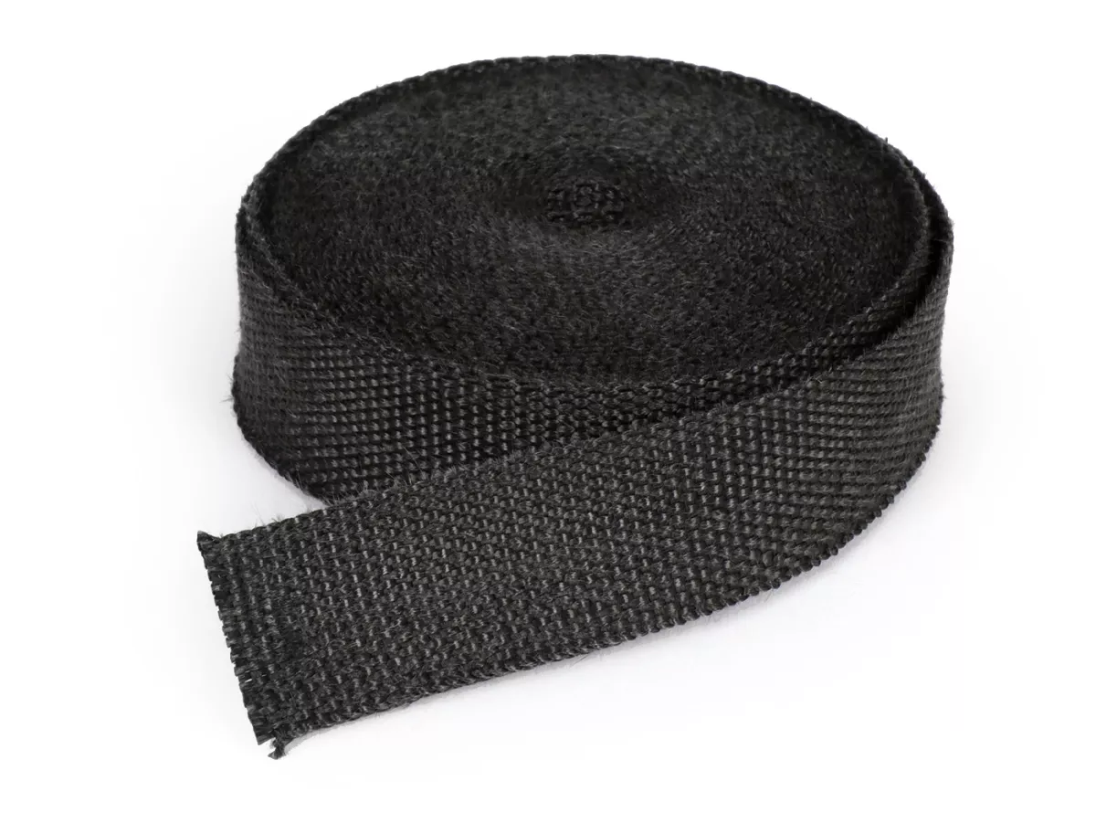 Isolatietape uitlaat -SILENT SPORT, zwart- 10m x 30mm