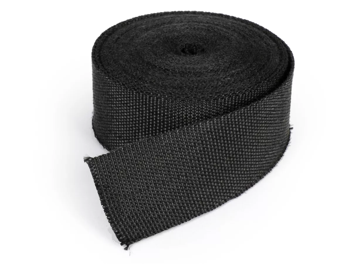 Ruban chatterton pour pot d'échappement -SILENT SPORT, noir- 10m x 50mm